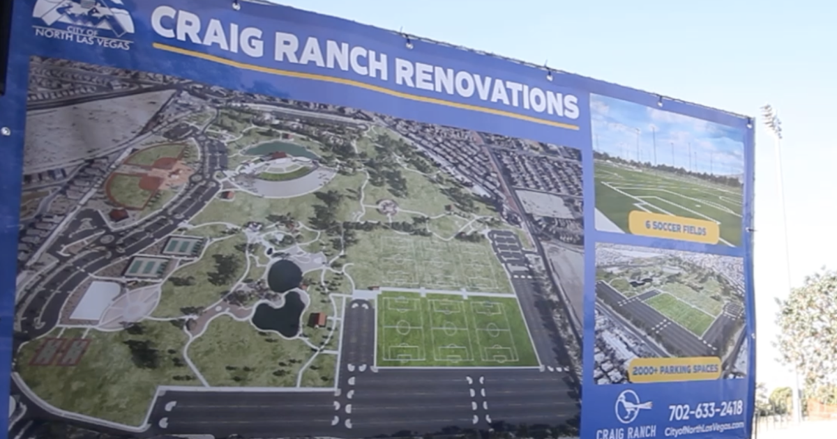 North Las Vegas officials break ground on new Craig Ranch Park multi ...
