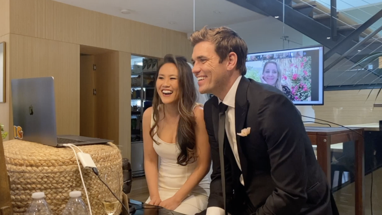 Rather Than Postpone Wedding Due To Virus Couple Gets