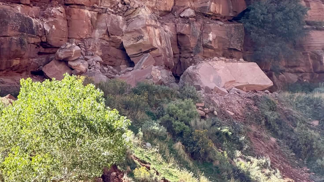 Zion Rockfall