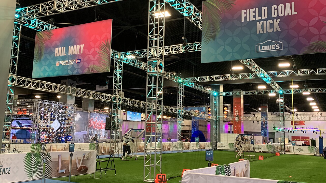 Super Bowl Experience opens Wednesday on Miami Beach