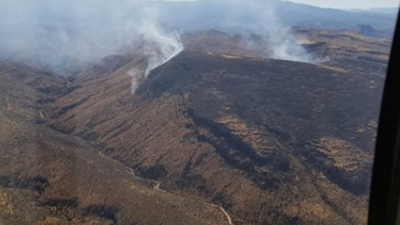 "Verde Fire" burning northeast of Scottsdale