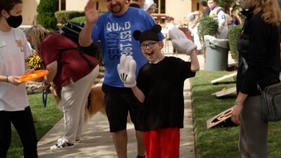 Families gather at annual Boo-B-Que
