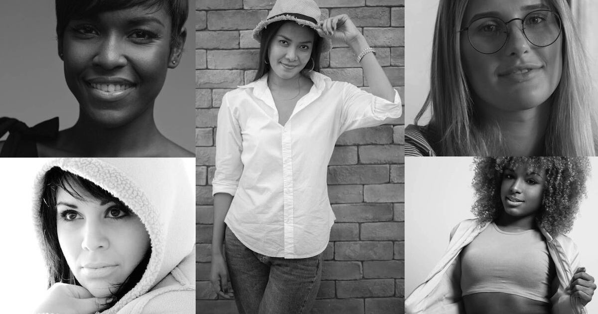 Meaning behind women posting blackandwhite selfies with hashtag