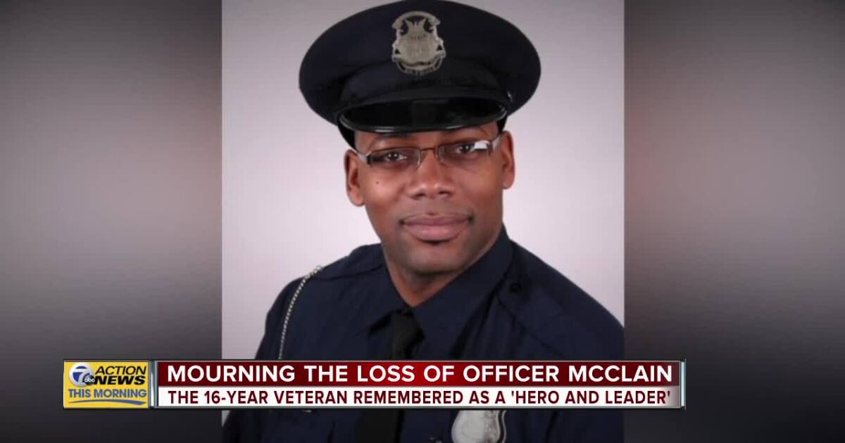 'A hero and a leader.' Slain Detroit police officer's courage 'resulted ...