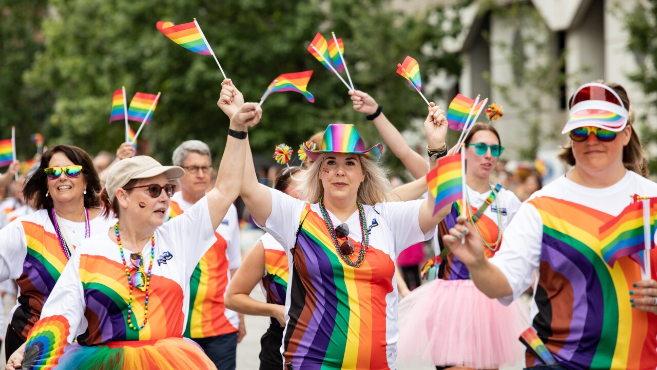 Omahans celebrate pride Saturday at Heartland Pride Festival