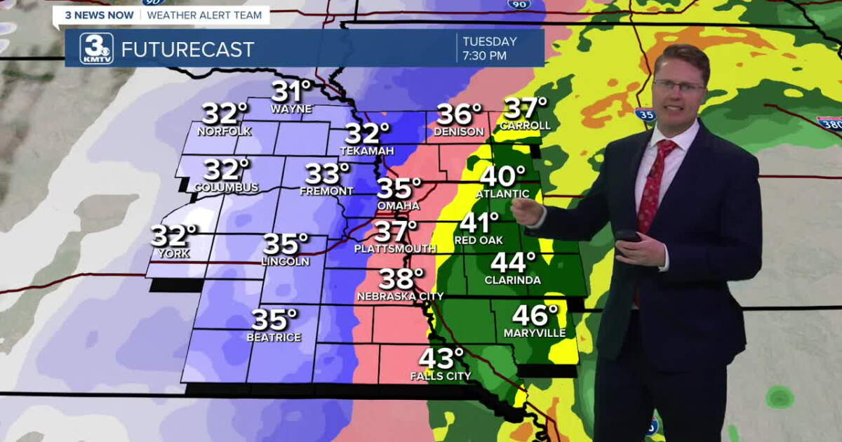 Updated Timing Blizzard Update: Here's the updated timing and snow totals