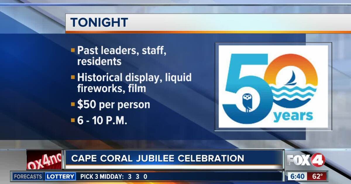 Cape Coral Jubilee celebration happening Friday night