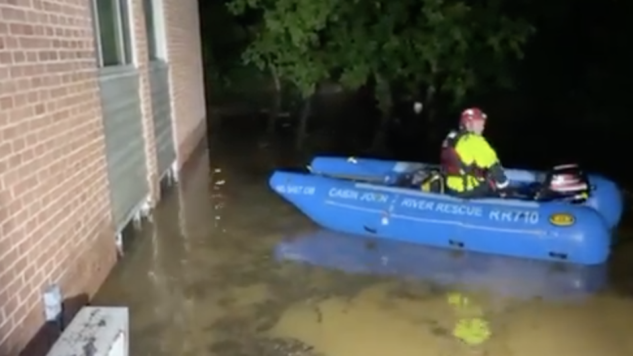 Rockville apartment flooding