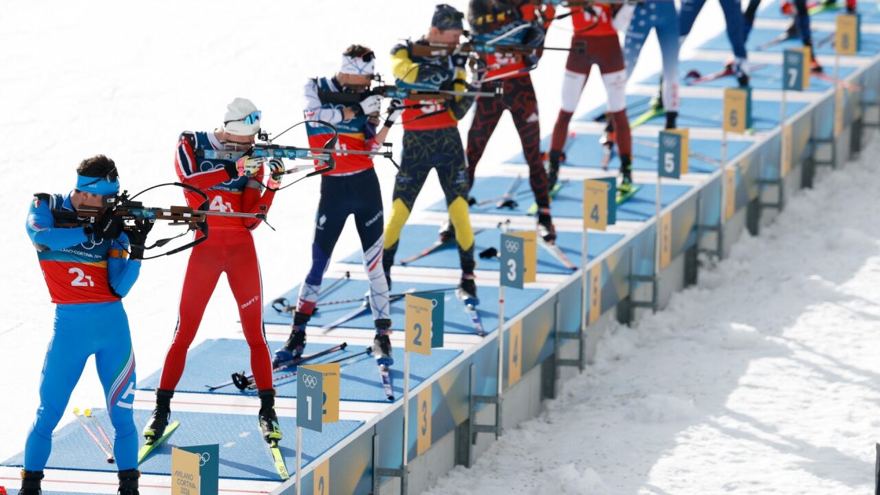 Team France captures gold in mixed relay, Italy takes silver  