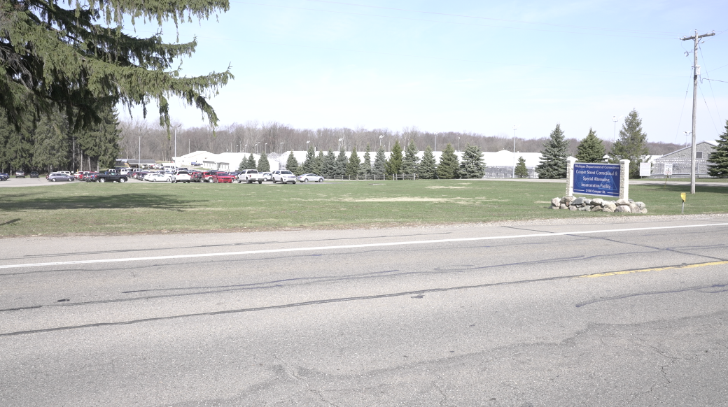 Outside of the Cooper Street Correctional Facility, Jackson, MI