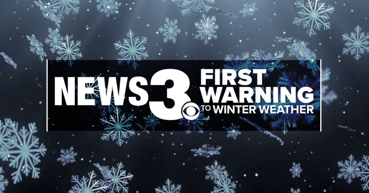 News 3's First Warning to Winter Weather - Vimarsana News