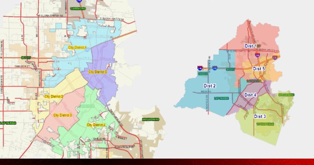Do you know which Lafayette city AND parish district you are in