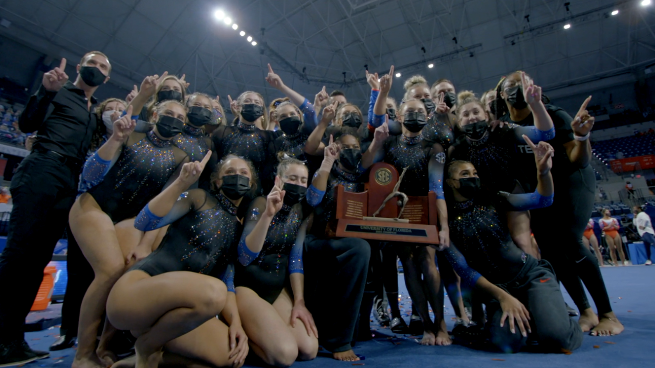Florida Gators women's gymnastics team eyes the big stage