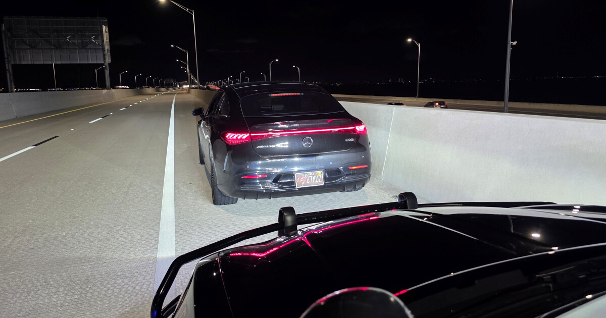 Driver arrested after trooper clocks him at 125 mph on Howard Frankland Bridge: FHP
