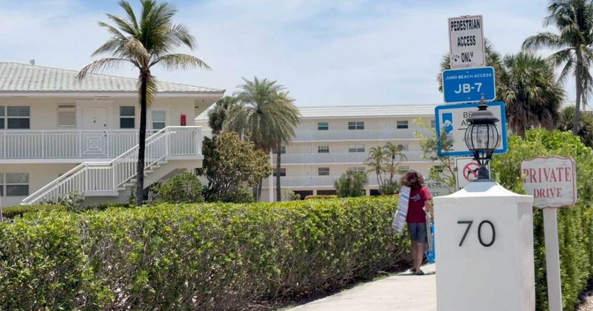 Juno Beach fence dispute at JB-7 beach access could cost town thousands