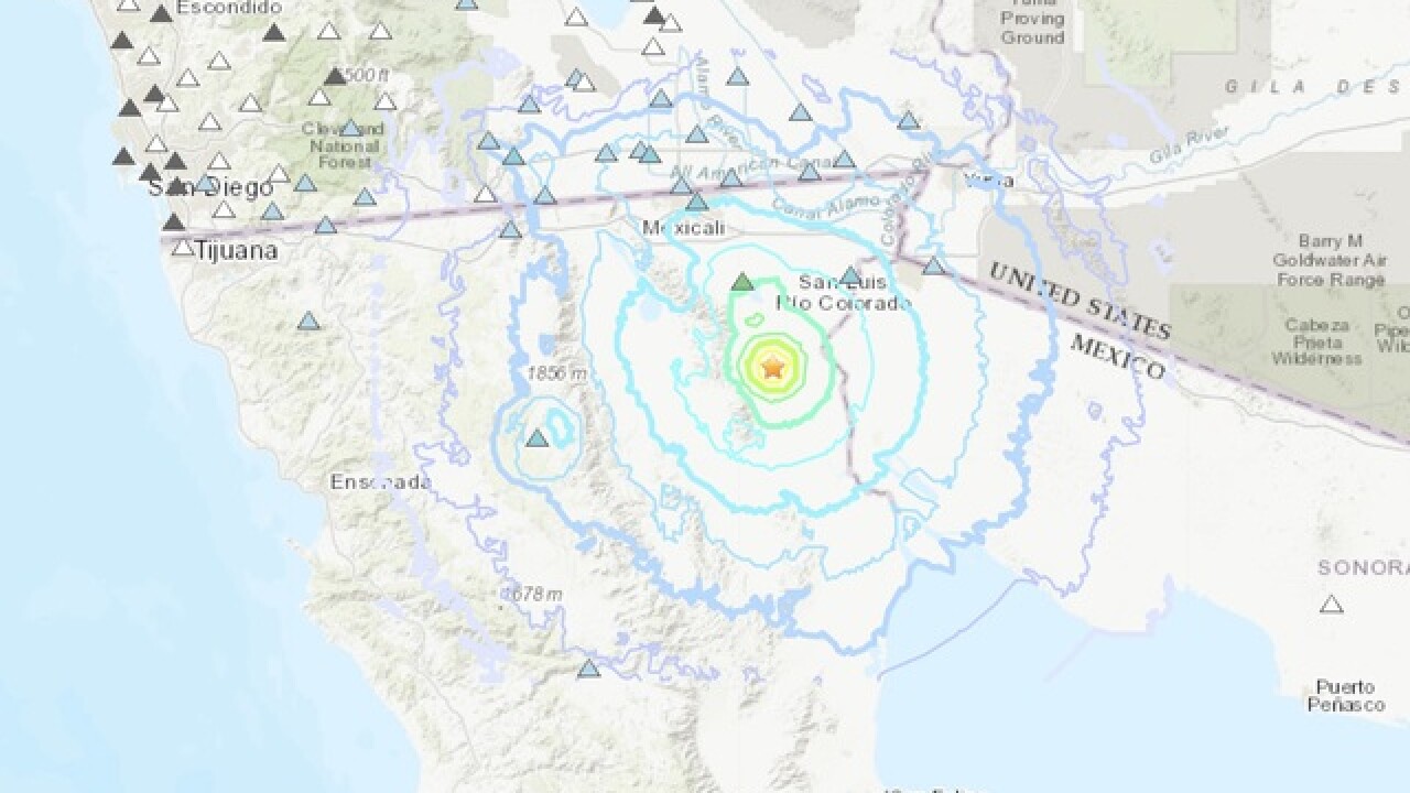 4.8-magnitude earthquake in Mexico felt in Yuma area