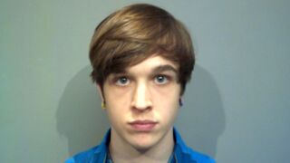 Sean Morkys was arrested after posting a bomb threat to a Donald Trump rally.