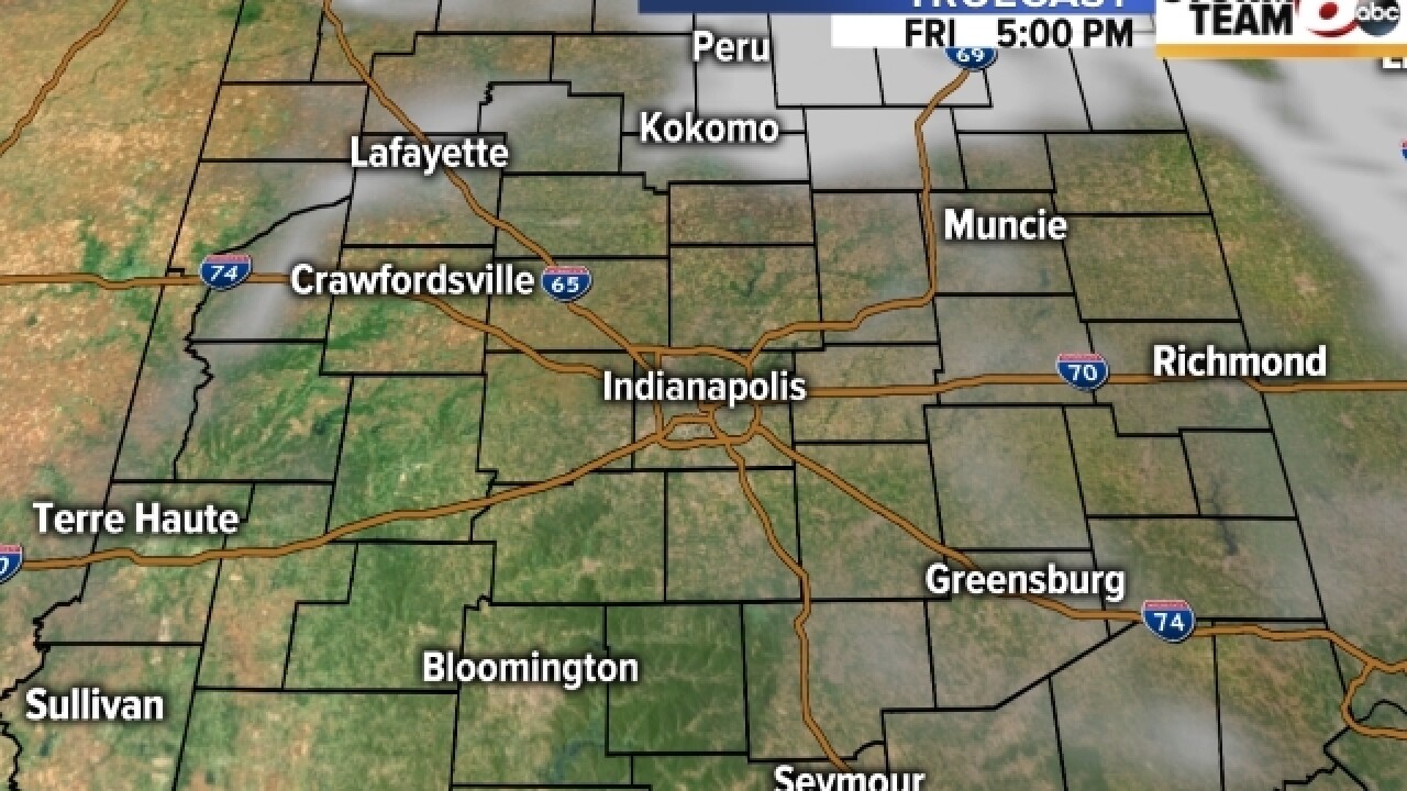 TIMELINE: Thunderstorms move in overnight