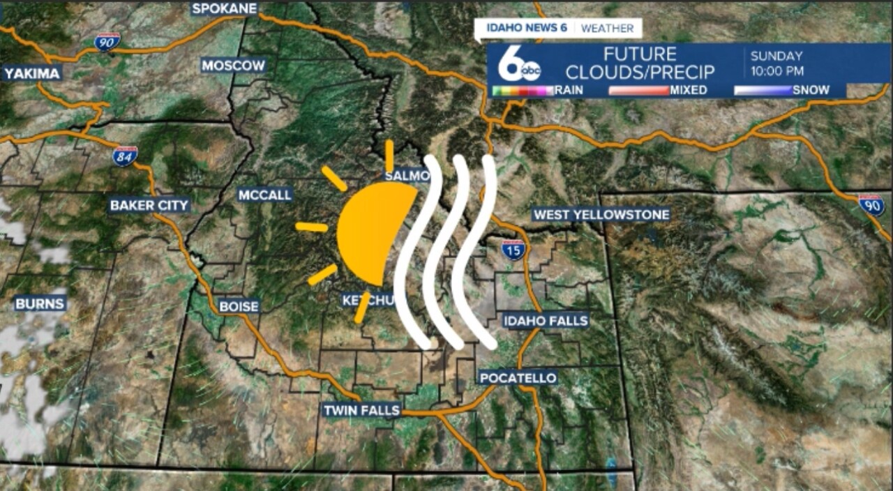 Clear skies with sunshine and haze Sunday