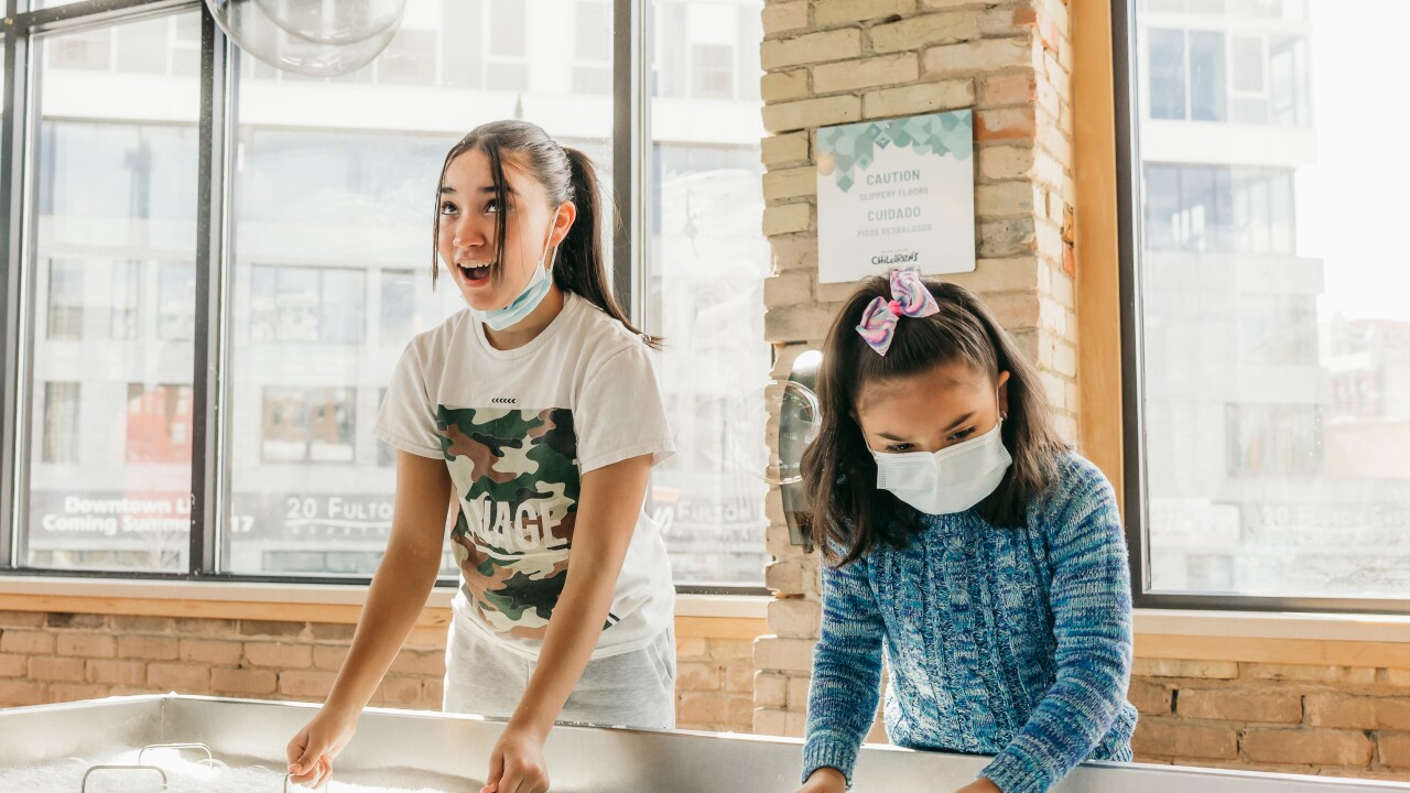 Family Frolic at Grand Rapids Children's Museum