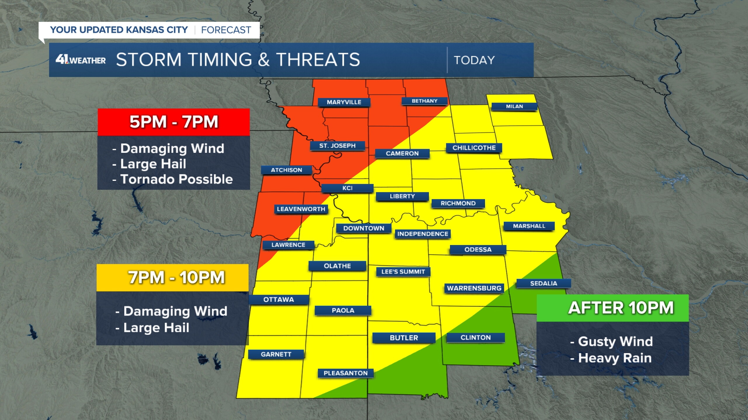 KSHB 41 Weather Blog | Active weather pattern is not slowing down
