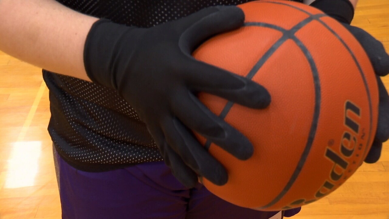 Absarokee girl continues to play through painful reaction Absarokee girl continues to play through painful reaction