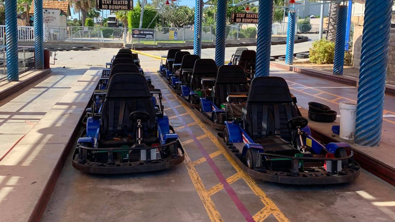 Family Fun Center reopens at former Boomers! site