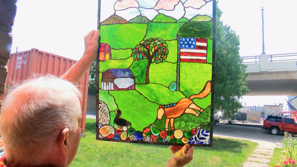 Dennis Pearson Stained Glass Window