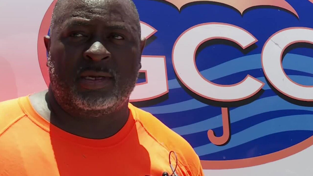 Contractor John McMillian speaks about working in the heat, July 12, 2022