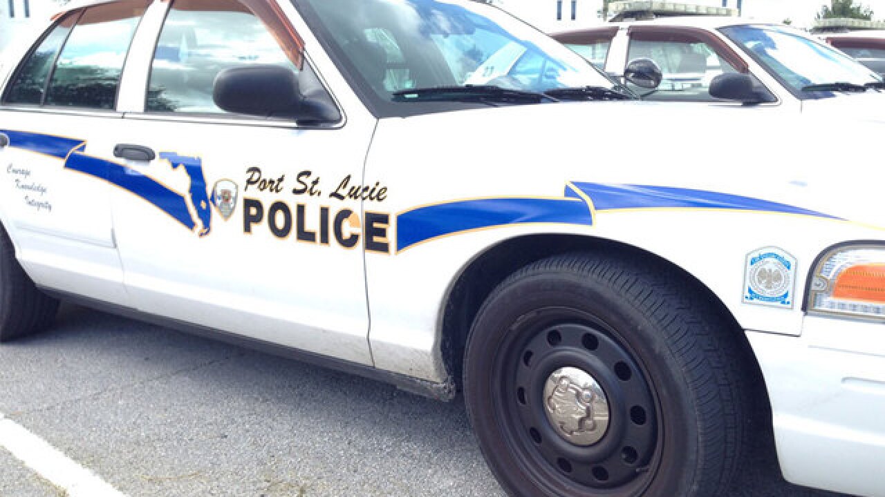 Port St. Lucie police patrol car