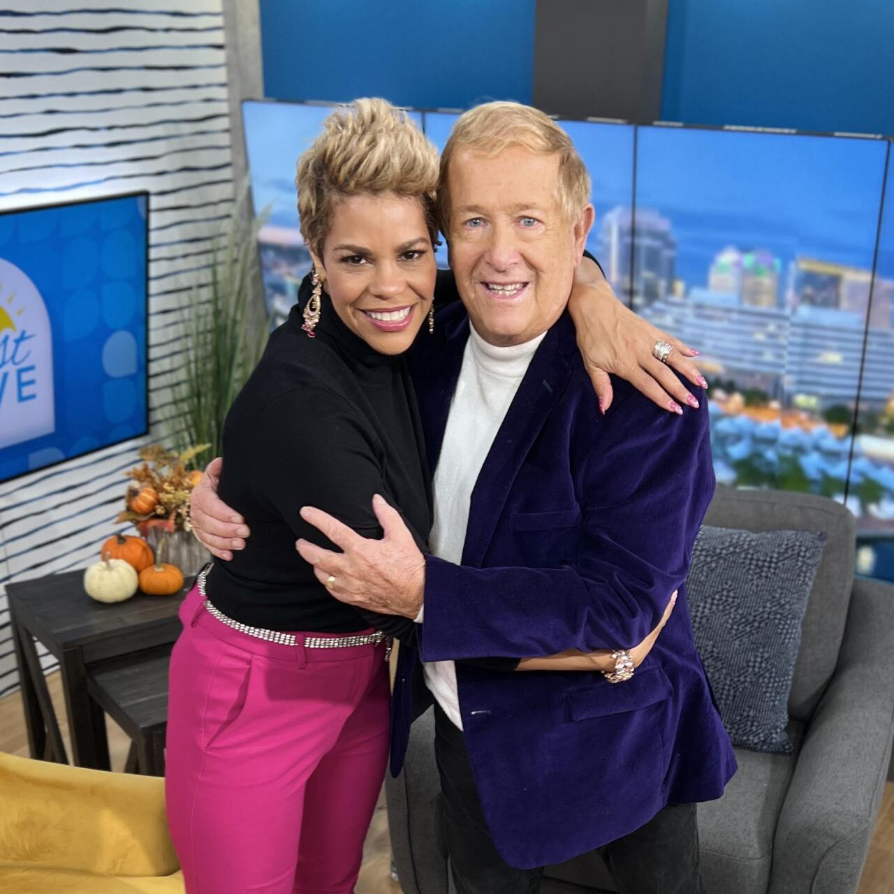 April Woodard and Hugh Copeland