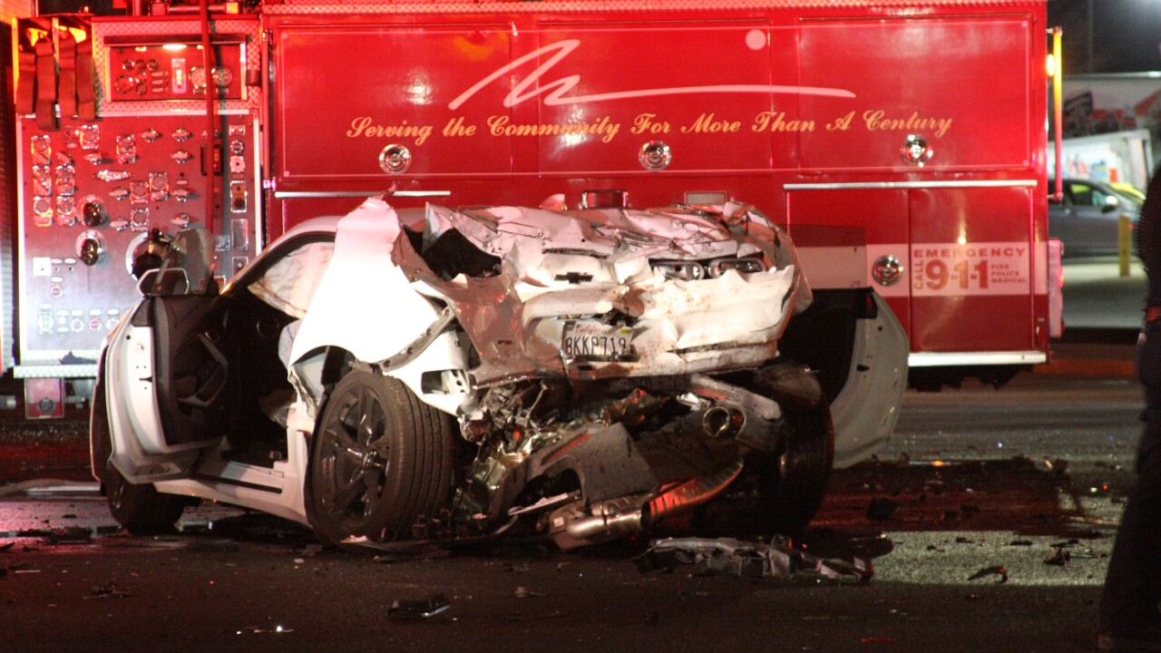 Three Car Union Avenue Accident