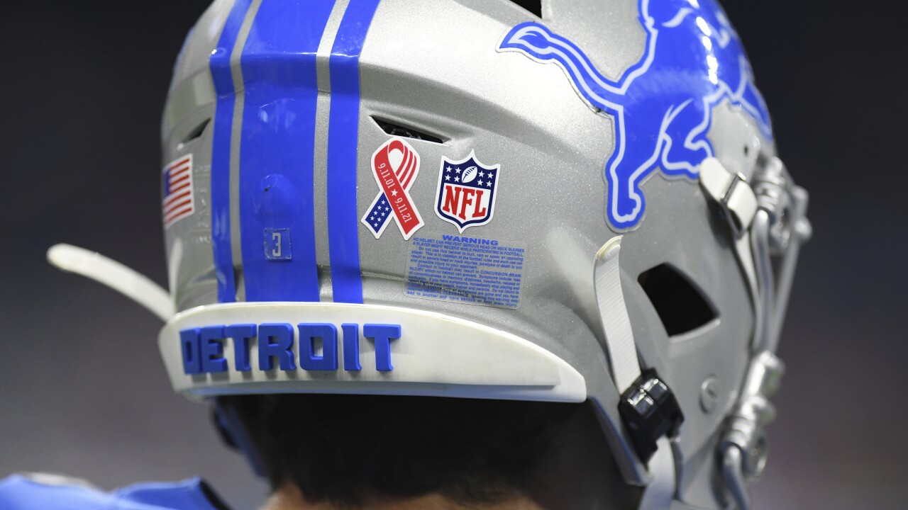 detroit lions football helmets 2019 Alternate 2023 On-Field Riddell Speed Replica Full Size Helmet Made by Riddell.Officially licensed NFL helmet with your teams official alternate colors and decals Helmet Detroit Lions Uniforms 2019