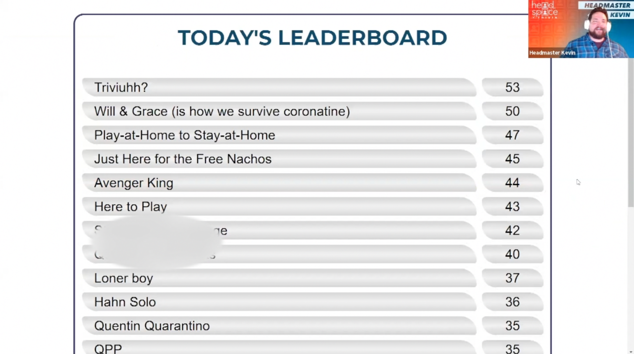 Head Space Trivia 3