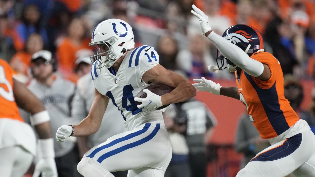 Colts grind out 12-9 win over Broncos in injury-filled game - WISH-TV, Indianapolis News, Indiana Weather