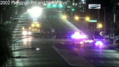 East Las Vegas hit-and-run leaves pedestrian with life-threatening injuries, police say