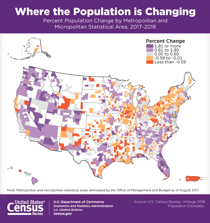 San Diego Sees Large Population Growth From 2010 To 2018 San Diego Sees Large Population Growth From 2010 To 2018