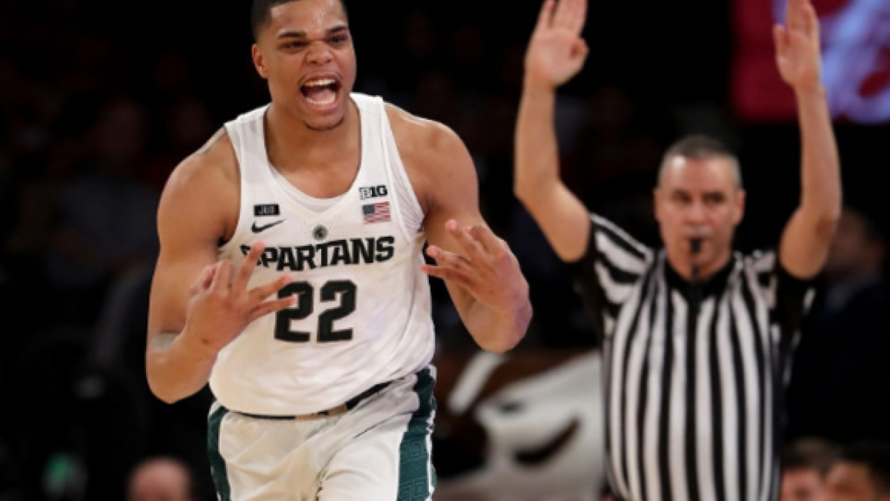 No. 2 Michigan State wins 13th in row, beats Wisconsin
