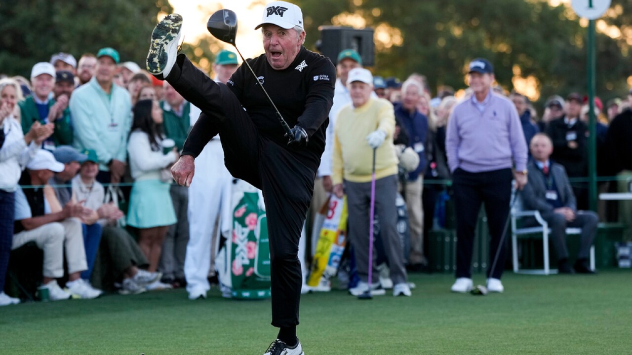 APTOPIX Masters Golf