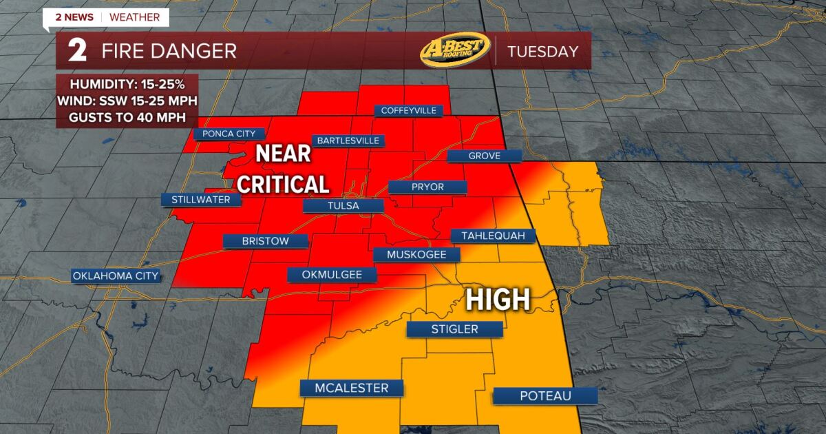 WILDFIRE RISK: Oklahoma officials talk preparedness as state faces fire danger
