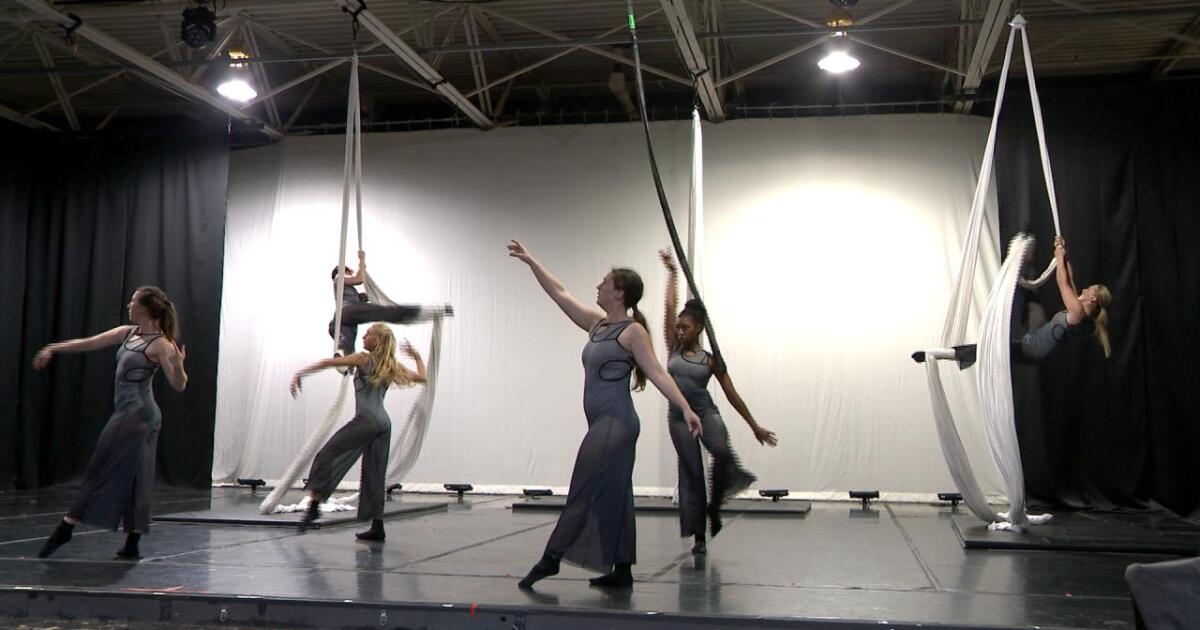 Aerial dance and ballet group tells stories of women overcoming addiction