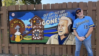 Bob Uecker Mural 50th and Bluemound 