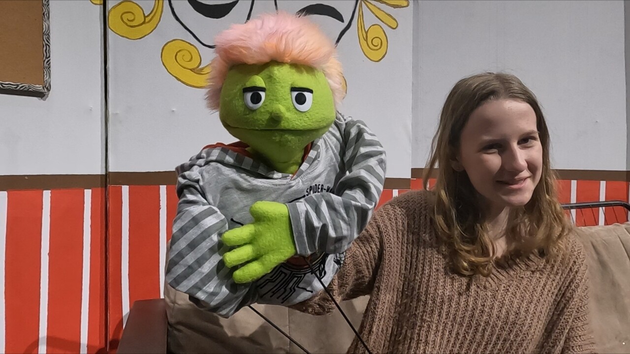 Hailey Barta and Reggie