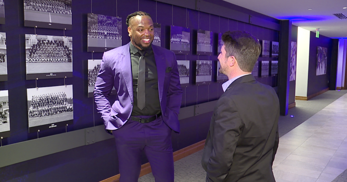 Ravens introduce their new rushing king