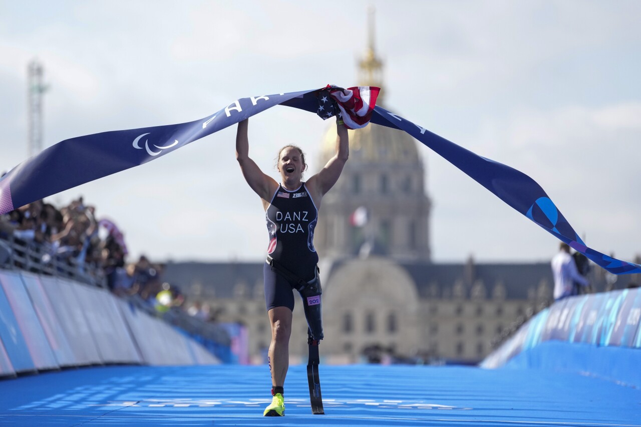 Paris Paralympics Para Triathlon