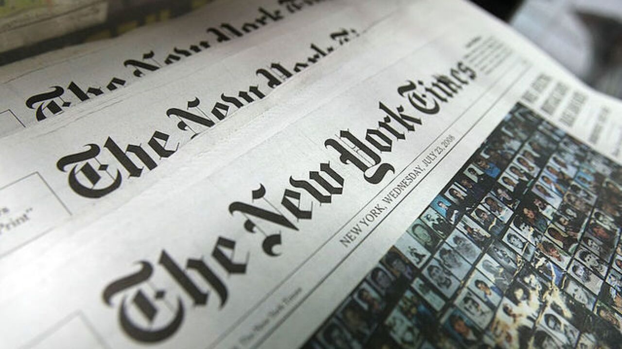 NYT subscribers dropping paper over climate column