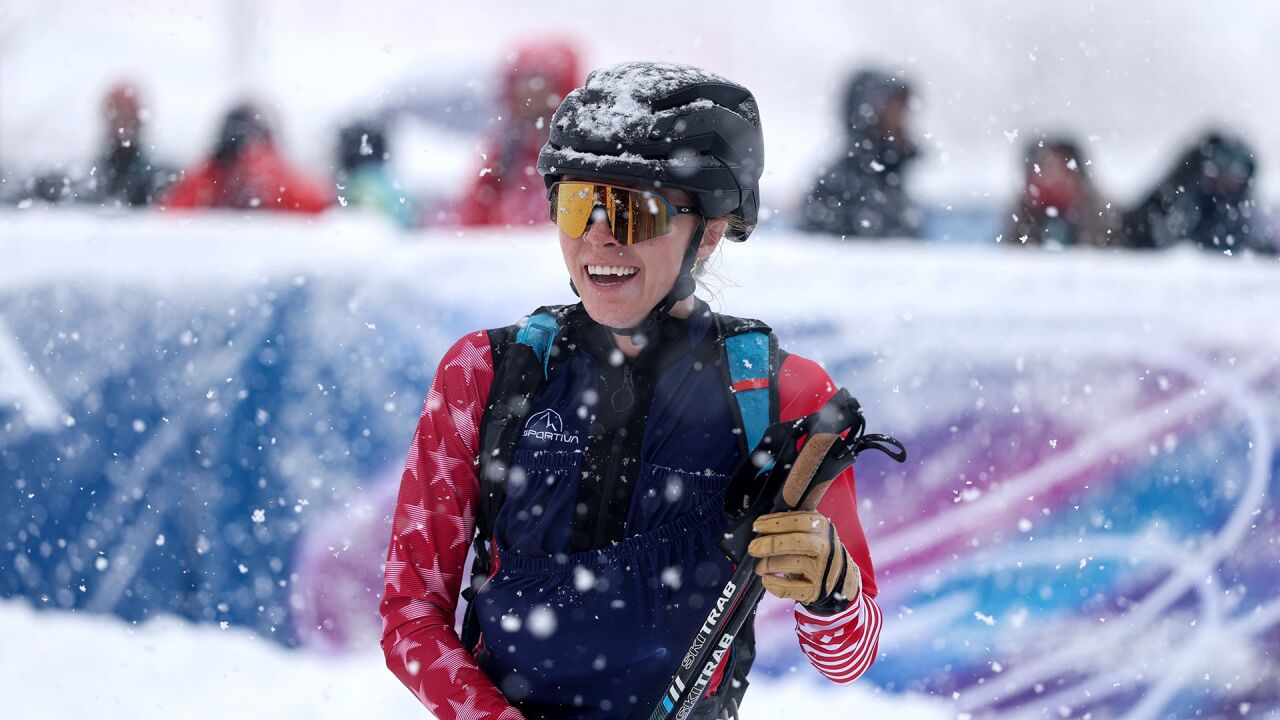 Cam Smith and Anna Gibson chase Olympic history in SkiMo mixed relay