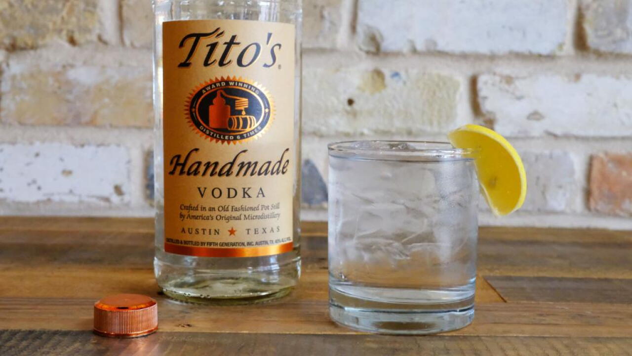 No Tito S Says You Can T Use Its Vodka To Make Your Own Hand