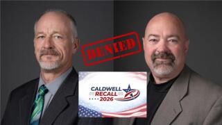 Caldwell Recall Effort Denied 