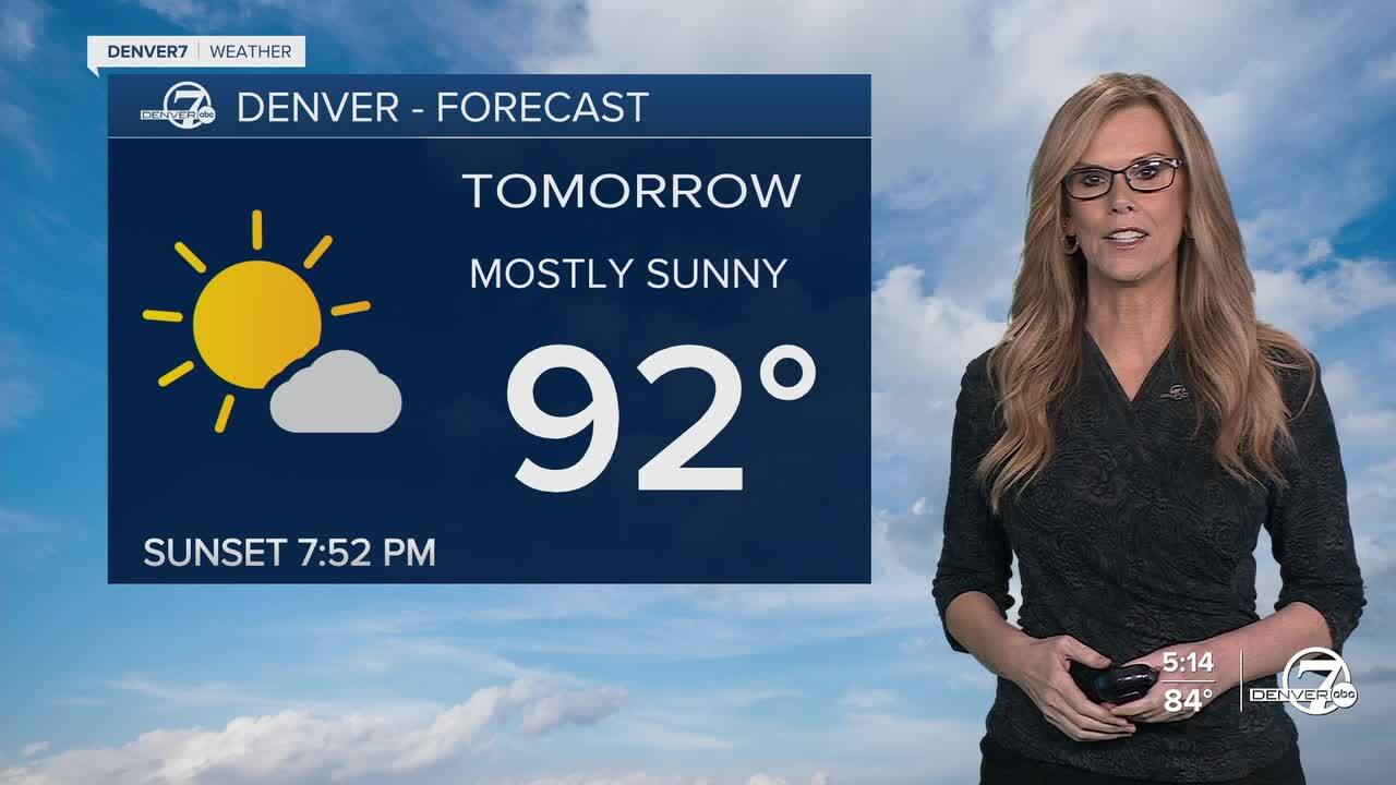 Sunday forecast in Denver